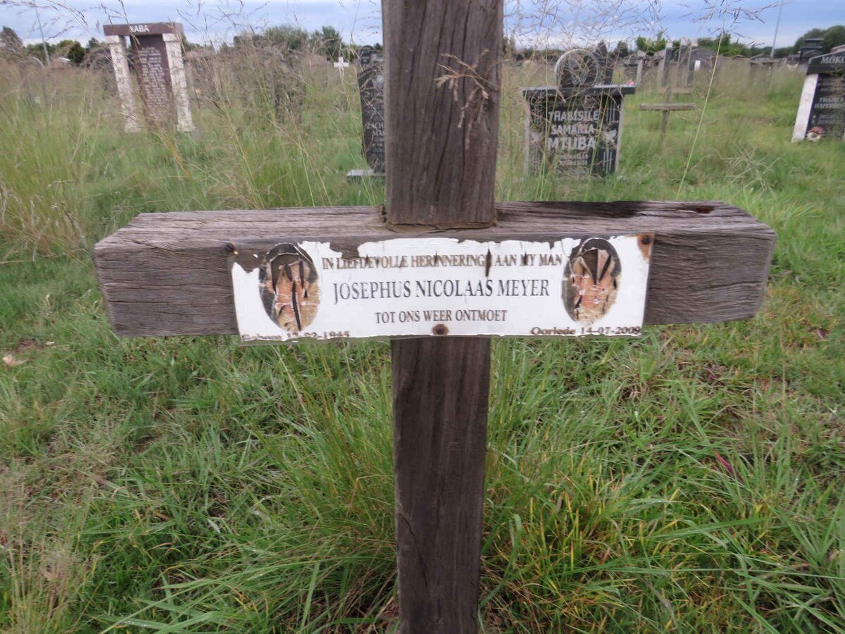 MEYER Josephus Nicolaas 1945-2009