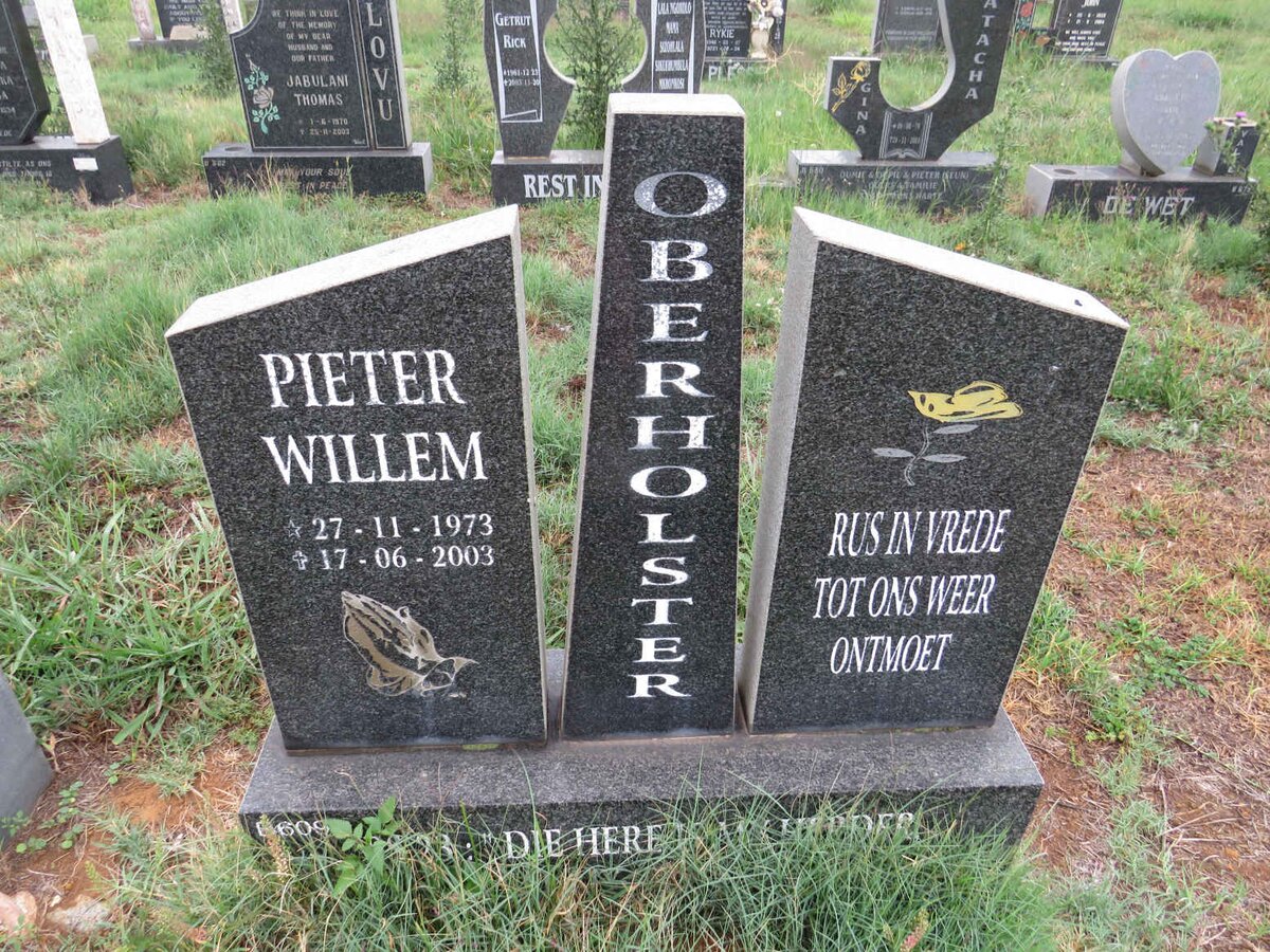 OBERHOLSTER Pieter Willem 1973-2003