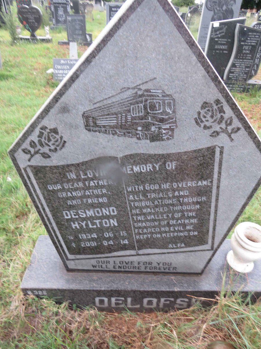 OELOFSE Desmond Hylton 1934-2001