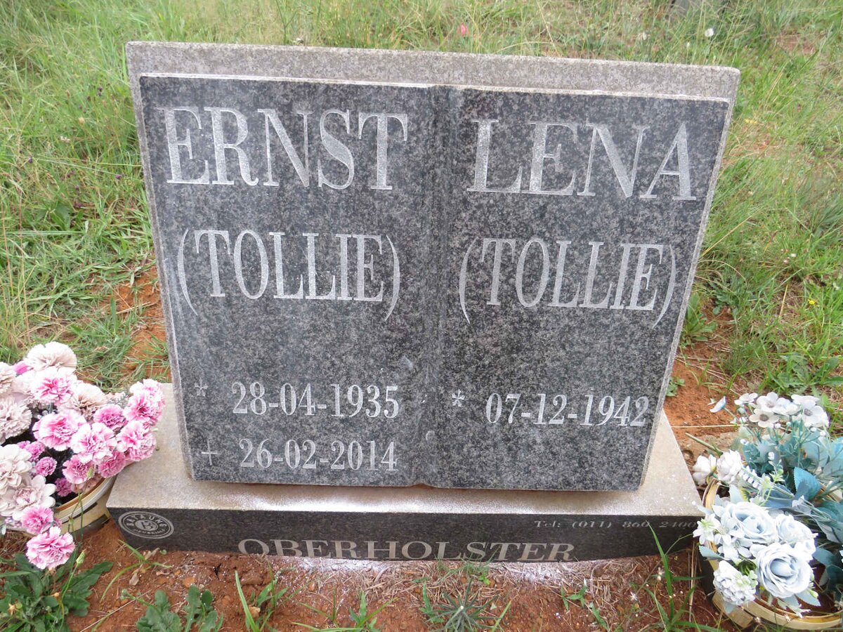 OBERHOLSTER Ernst 1935-2014 & Lena 1942-