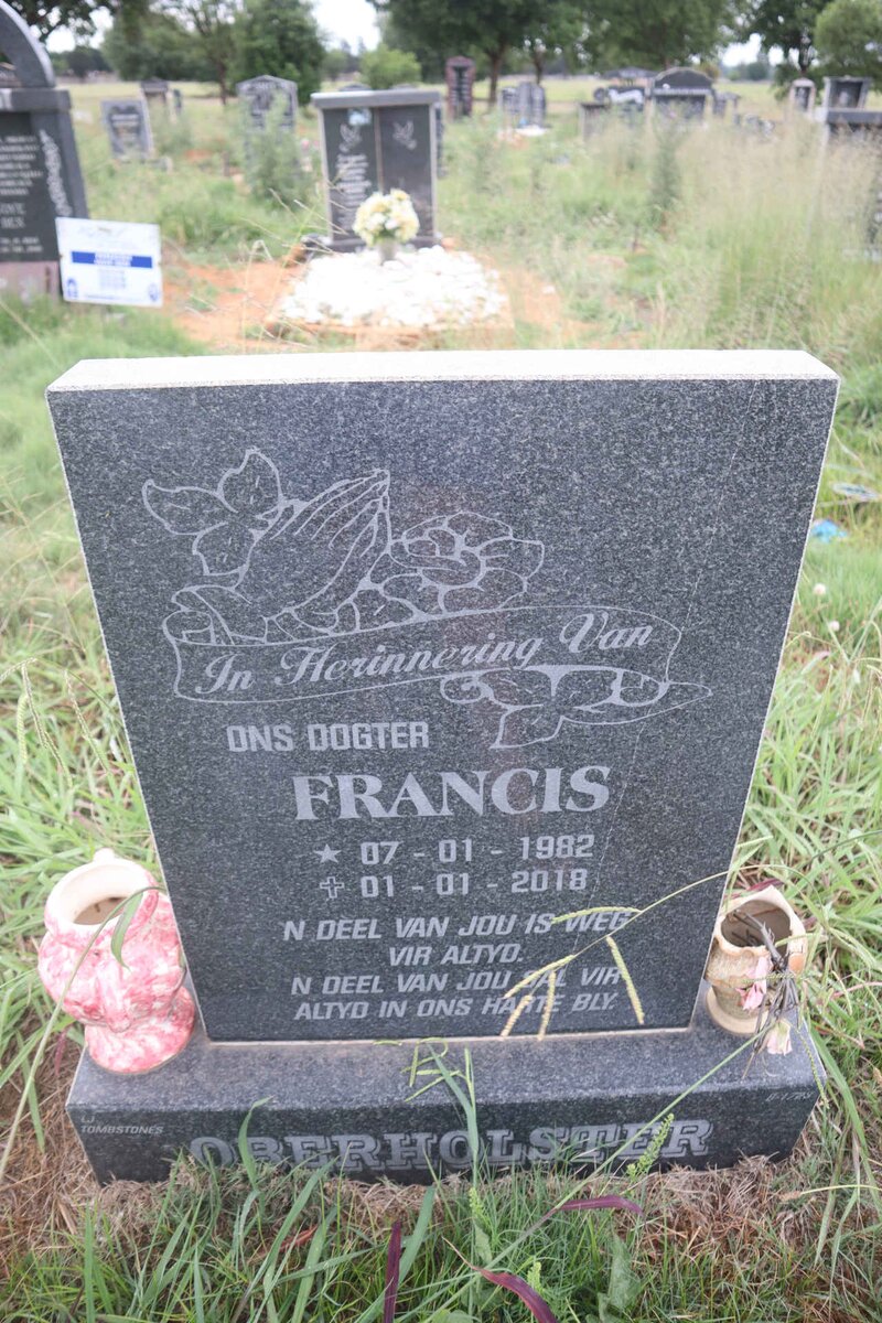 OBERHOLSTER Francis 1982-2018