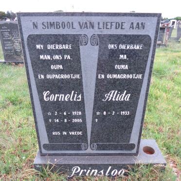 PRINSLOO Cornelis 1928-2005 & Alida 1933- 