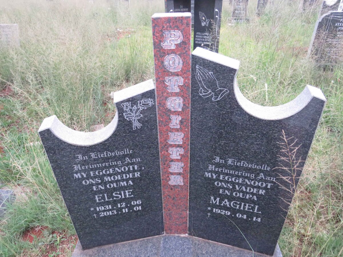 POTGIETER Magiel 1929- & Elsie 1931-2013