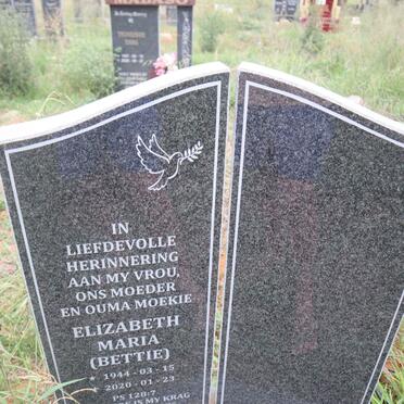 PELSER Elizabeth Maria 1944-2020