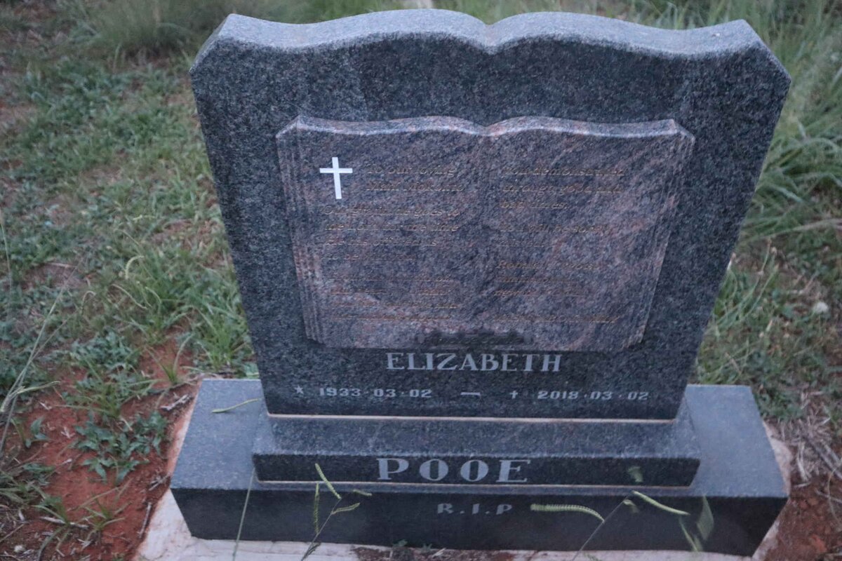 POOE Elizabeth 1933-2018