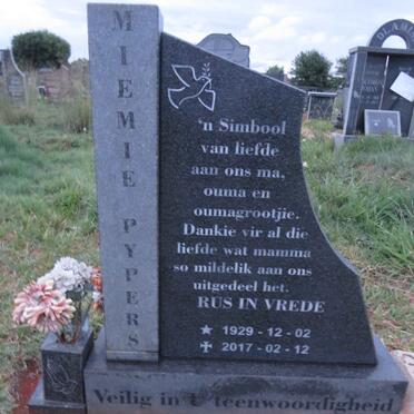 PYPERS Miemie 1929-2017