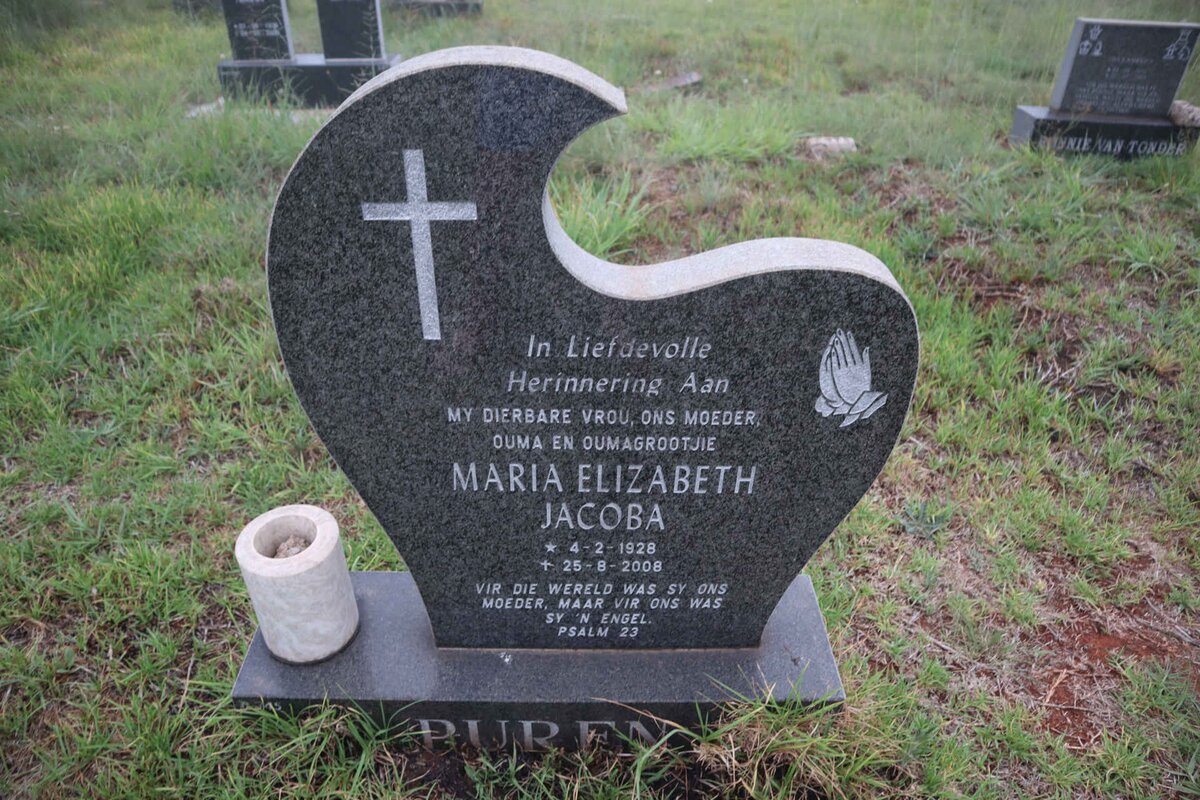 PUREN Maria Elizabeth Jacoba 1928-2008