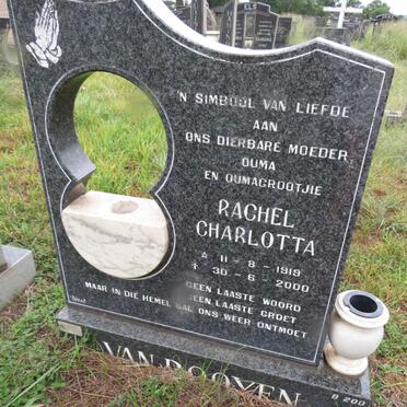 ROOYEN Rachel Charlotte, van 1919-2000