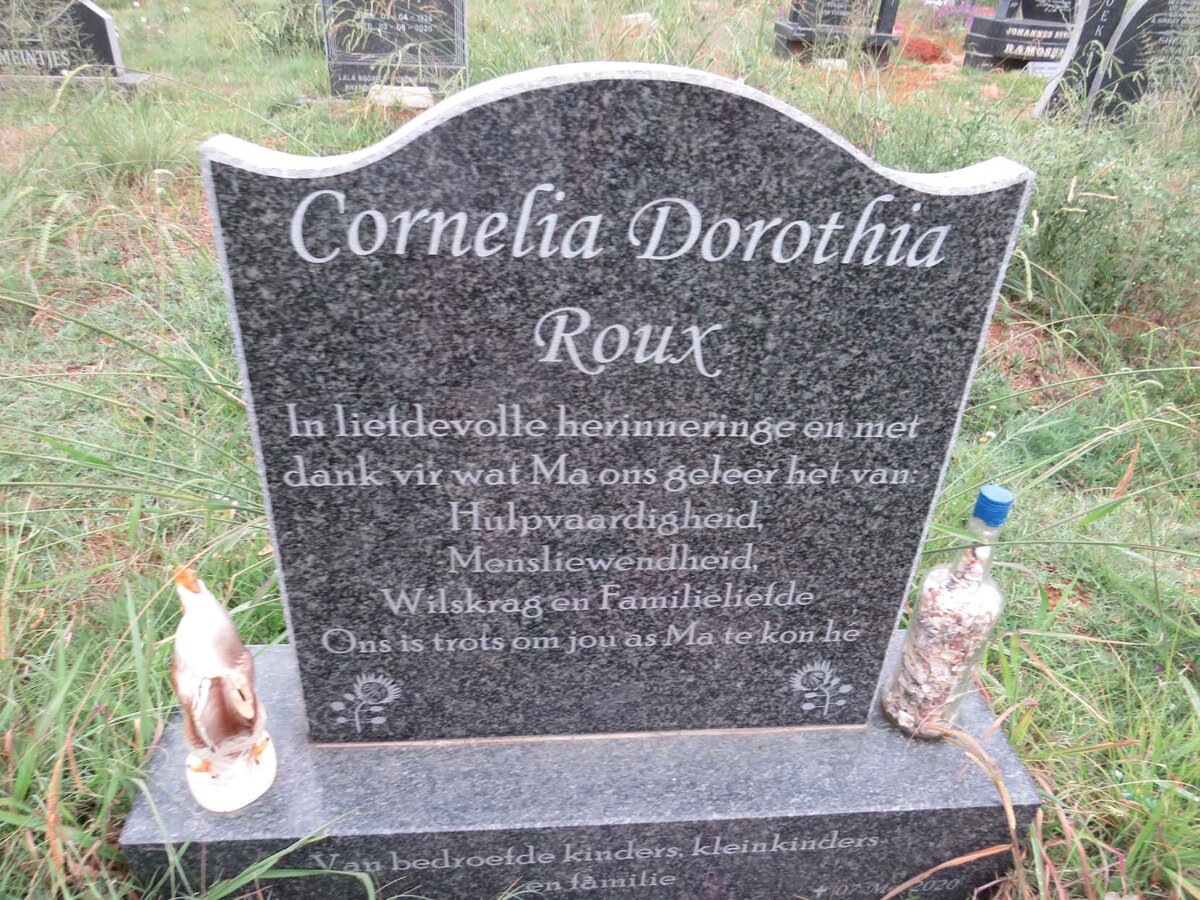 ROUX Cornelia Dorothia -2020