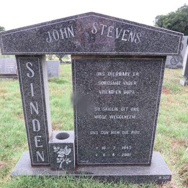 SINDEN John Stevens 1943-2001