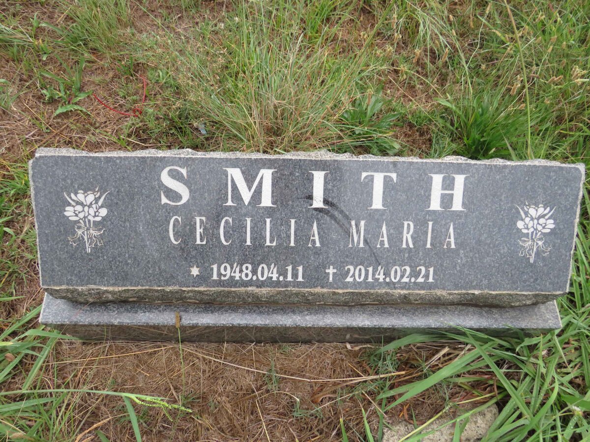 SMITH Cecilia Maria 1948-2014