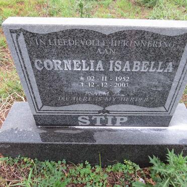 STIP Cornelia Isabella 1952-2003