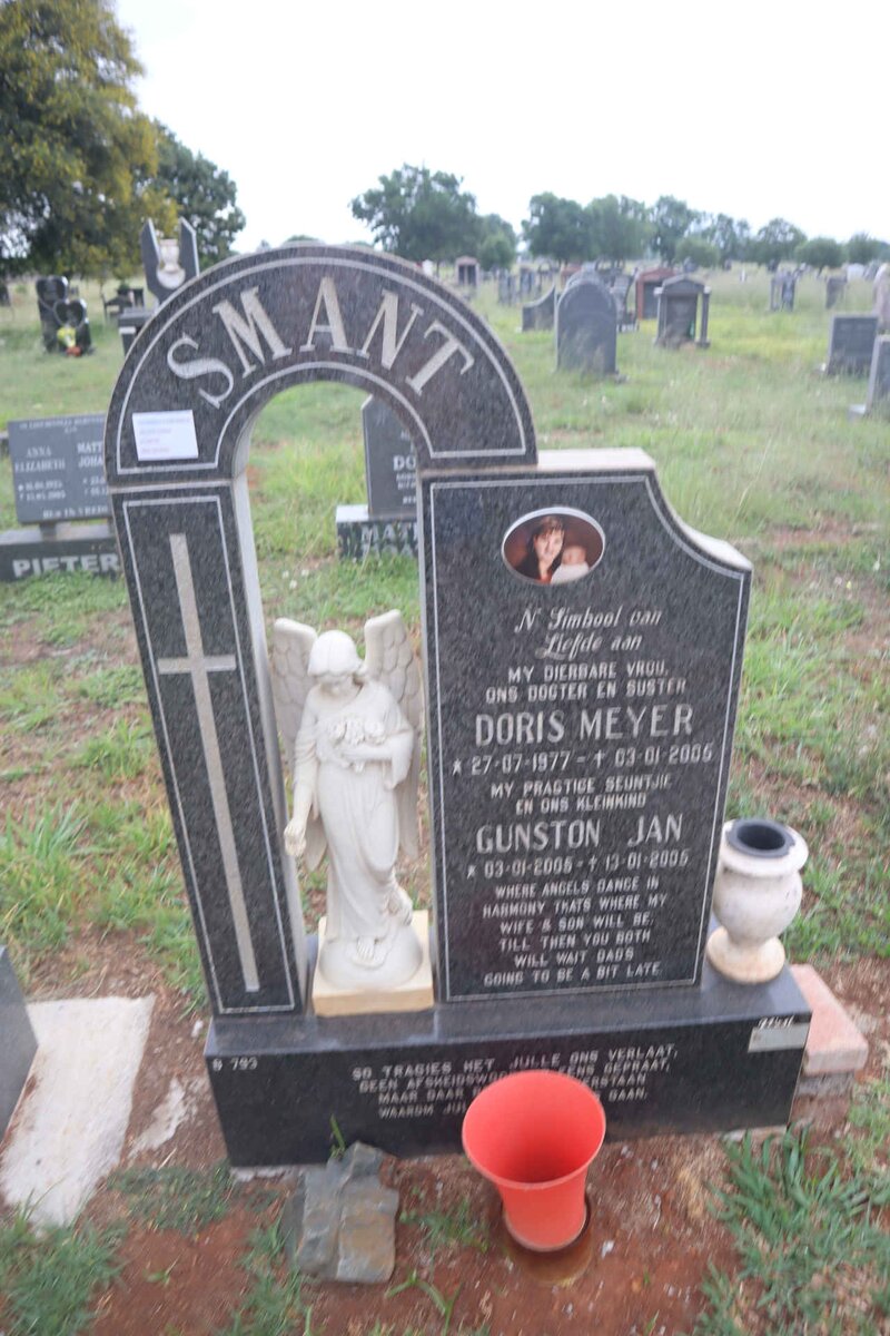 SMANT Doris nee MEYER 1977-2005 :: SMANT Gunston Jan 2005-2005