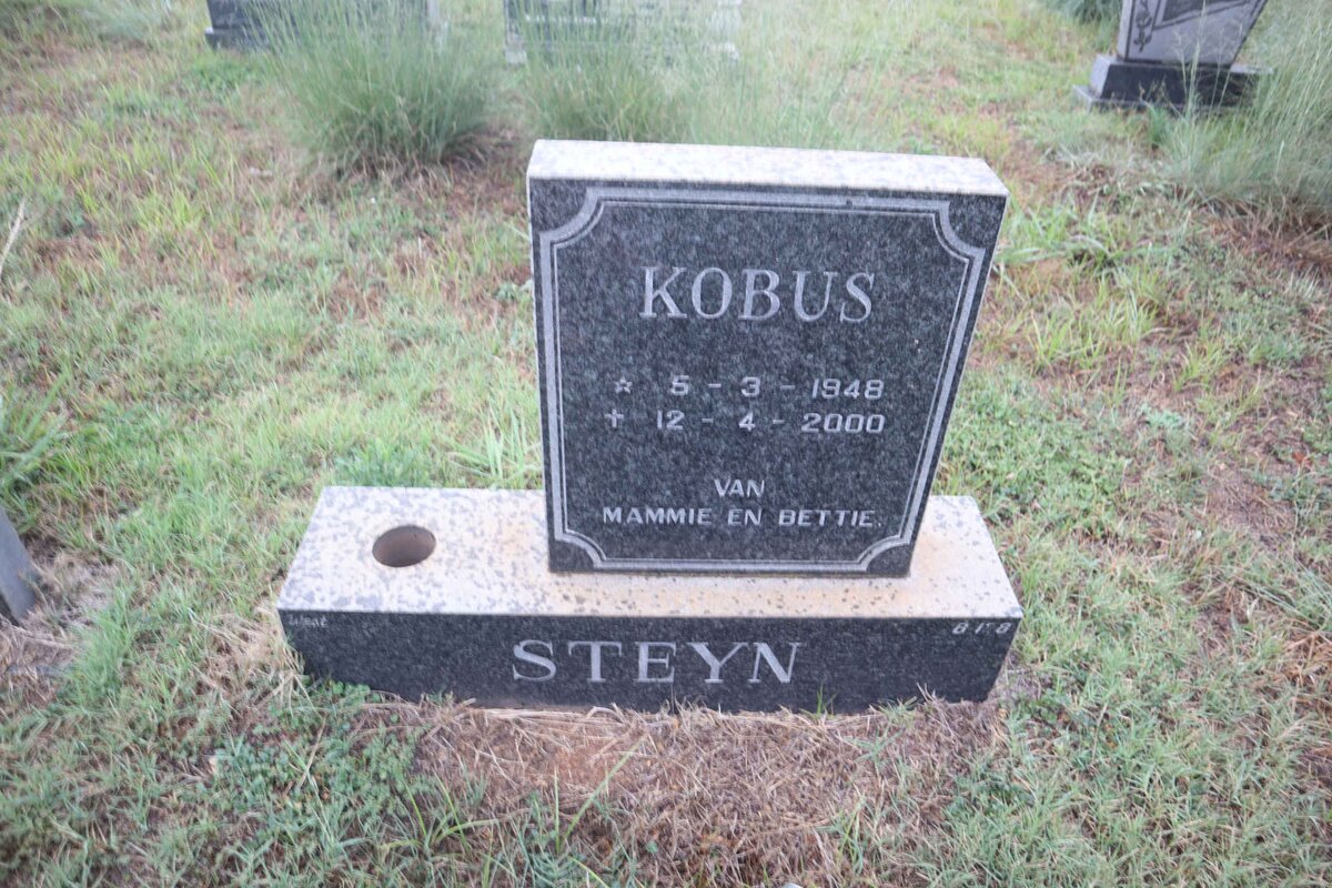 STEYN Kobus 1948-2000