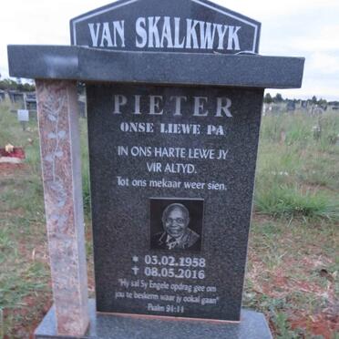 SKALKWYK Pieter, van 1958-2016