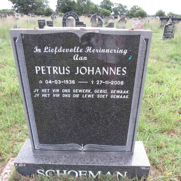 SCHOEMAN Petrus Johannes 1936-2008