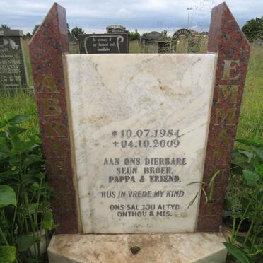 VILLIERS Abraham Emanuel Izak, de 1984-2009