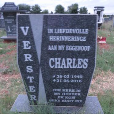 VERSTER Charles 1940-2016