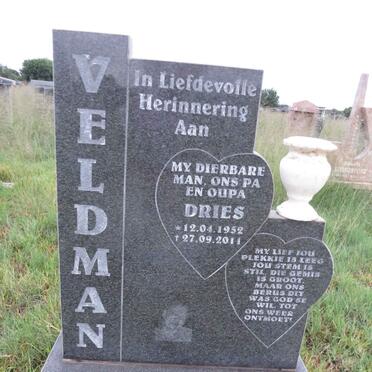 VELDMAN Dries 1952-2011