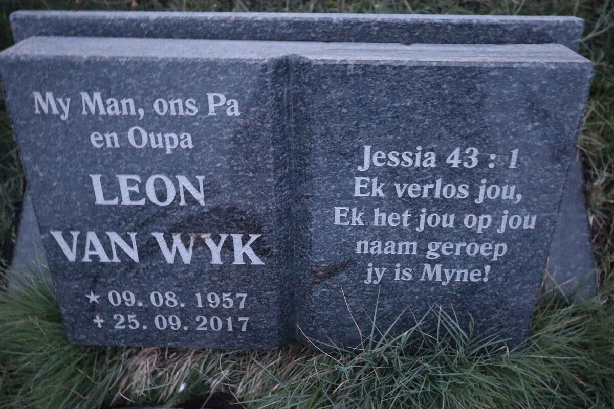 WYK Leon, van 1957-2017