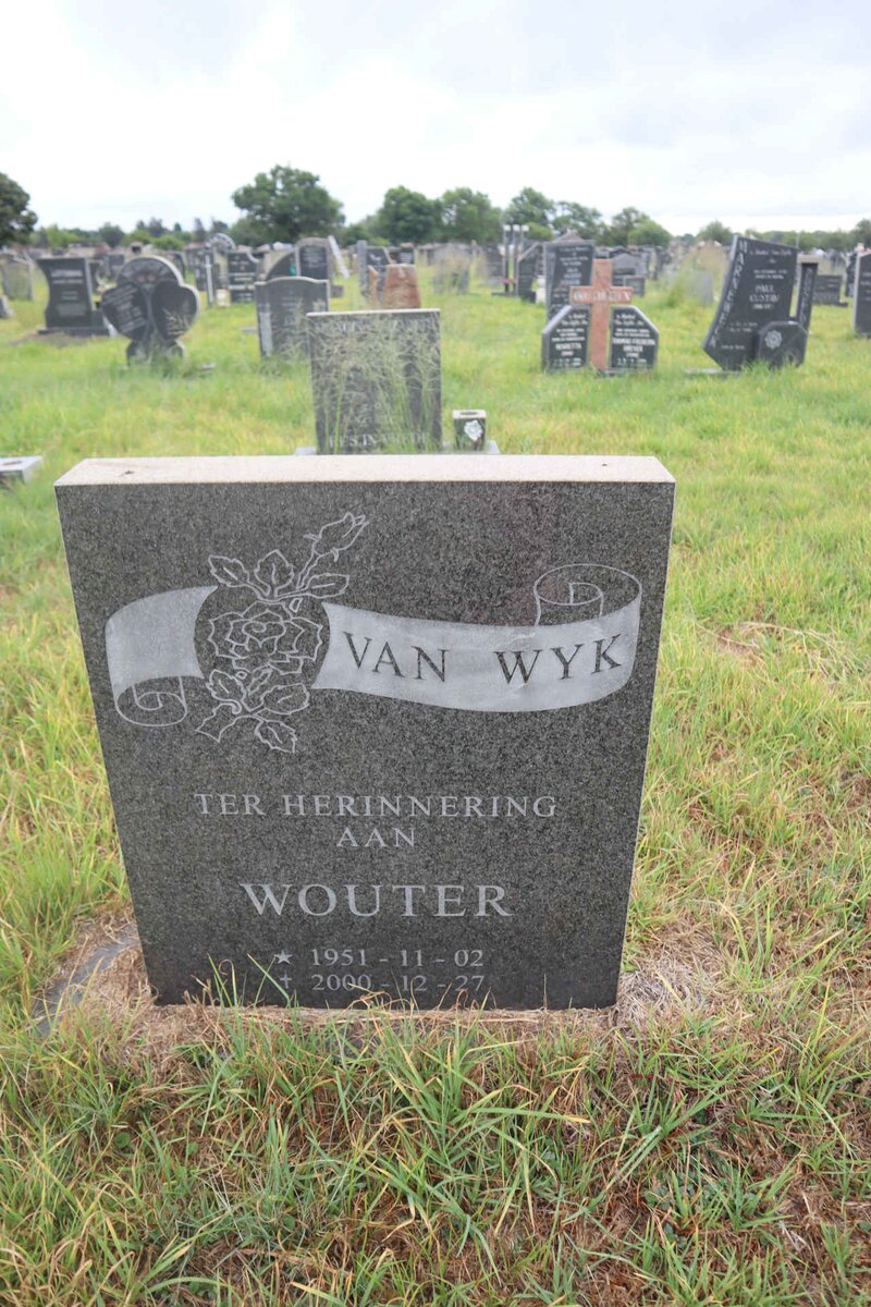 WYK Wouter, van 1951-2000