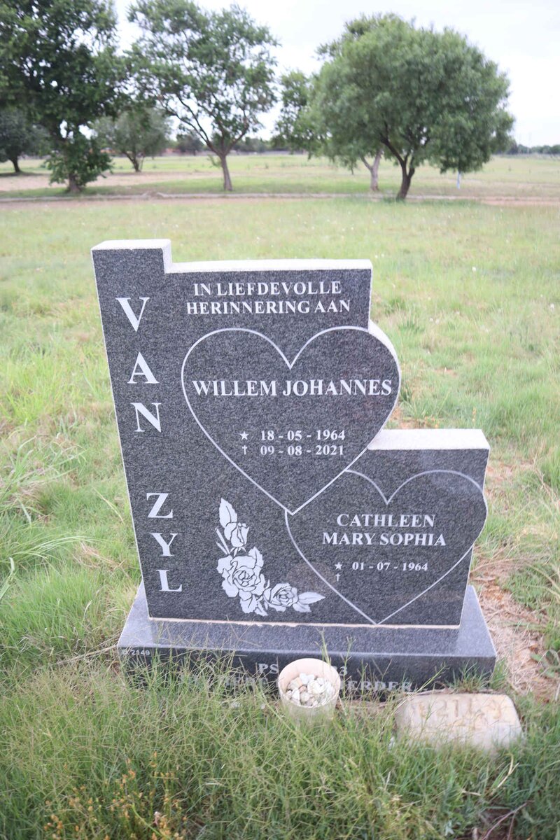 ZYL Willem Johannes, van 1964-2021 & Cathleen Mary Sophia 1964-