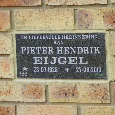 EIJGEL Pieter Hendrik 1928-2010