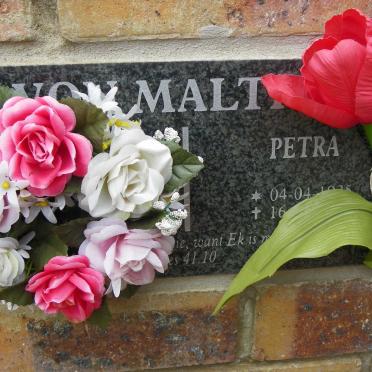 MALTITZ Friedrich, von &amp; Petra