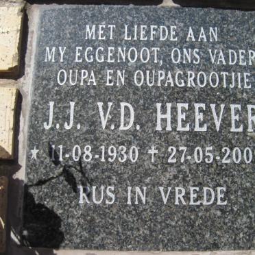 HEEVER J.J., v.d. 1930-2009