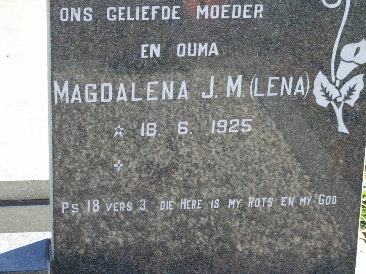 BLIGNAUT Magdalena J.M. 1925-