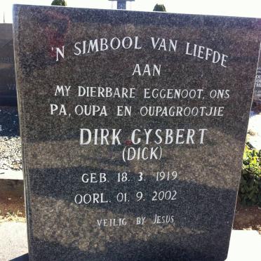 BREDA Dirk Gysbert, van 1919-2002