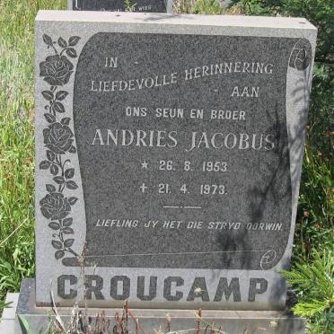 CROUCAMP Andries Jacobus 1953-1973