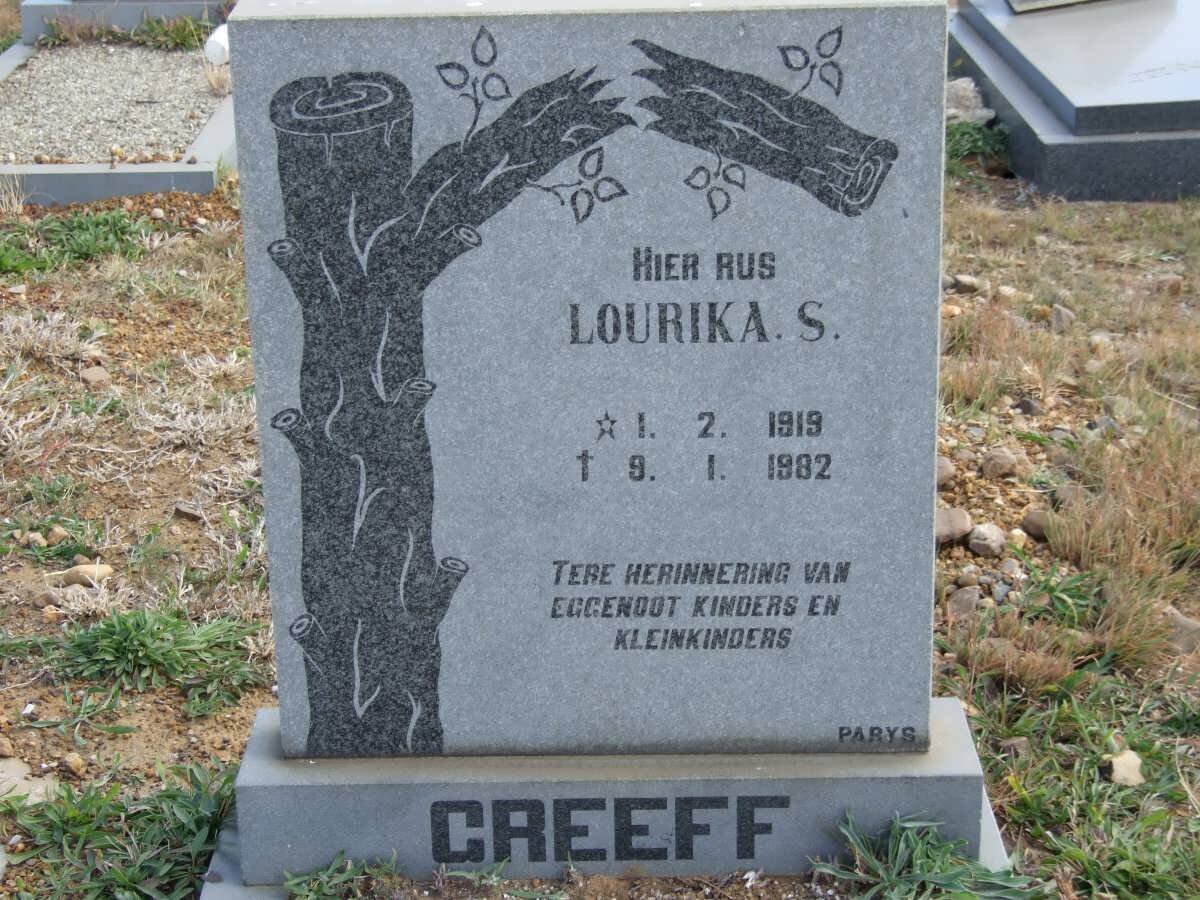 GREEFF Lourika S. 1919-1982