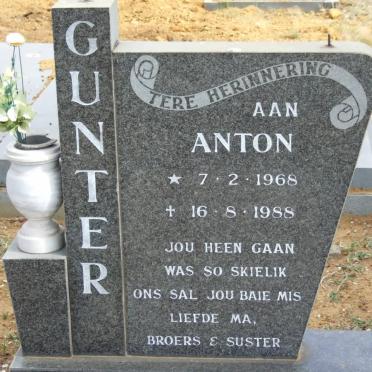 GUNTER Anton 1968-1988