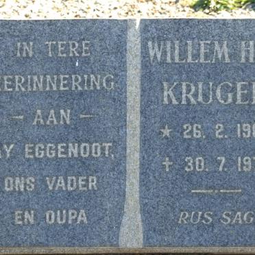 KRUGER Willem H.A. 1906-1975