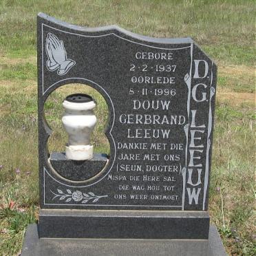 LEEUW Douw Gerbrand 1937-1996