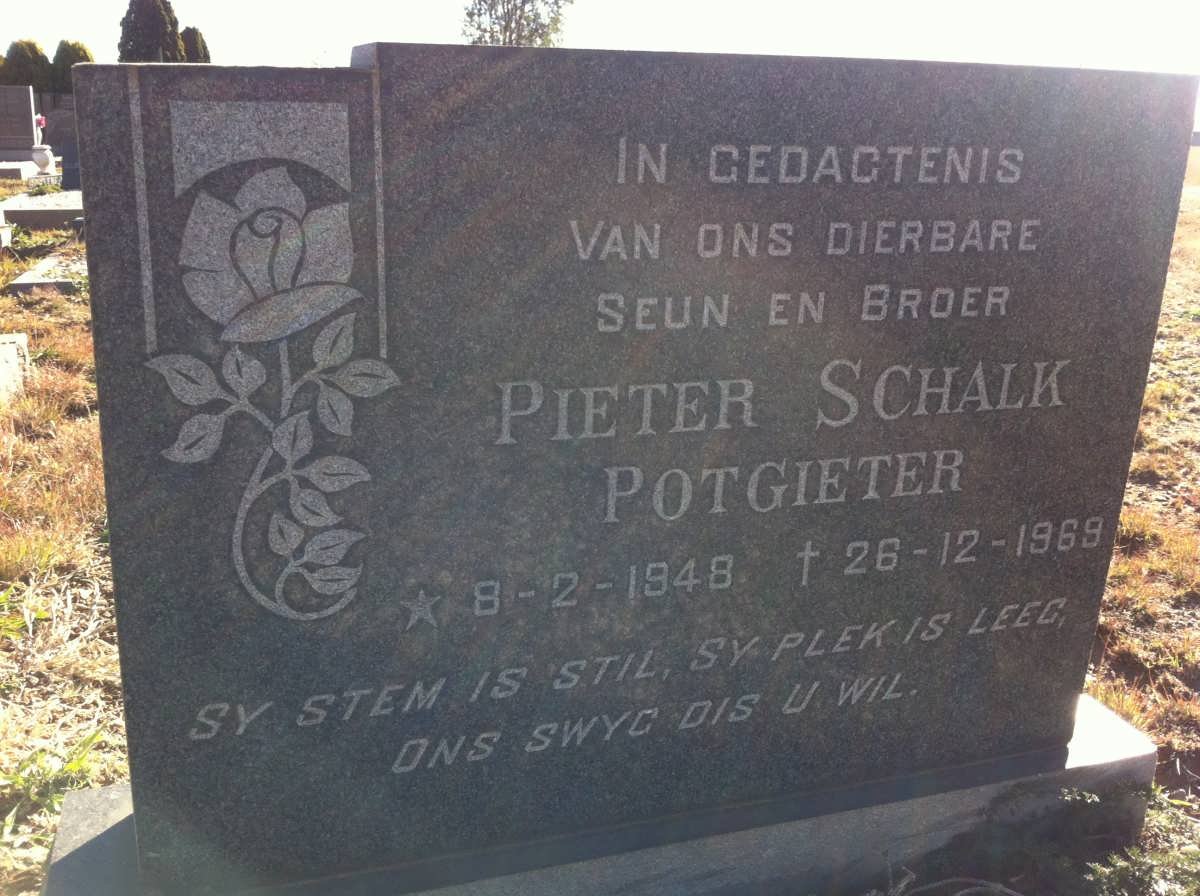 POTGIETER Pieter Schalk 1948-1968