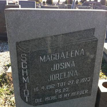 SCHMIDT Magdalena Josina Jorelina 1912-1973