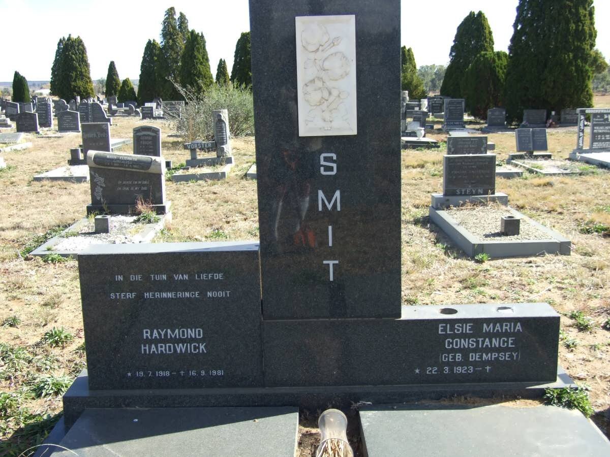 SMIT Raymond Hardwick 1918-1981 &amp; Elsie Maria Constance DEMPSEY 1923-
