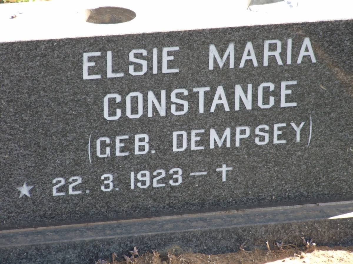 SMIT Elsie Maria Constance DEMPSEY 1923-