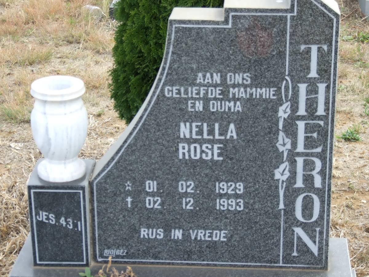 THERON Nella Rose 1929-1993