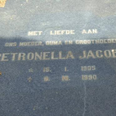 TOLMAY Petronella Jacoba 1905-1990