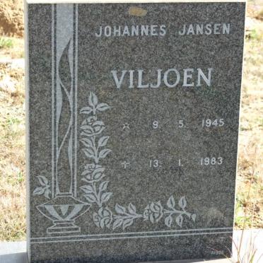 VILJOEN Johannes Jansen 1945-1983