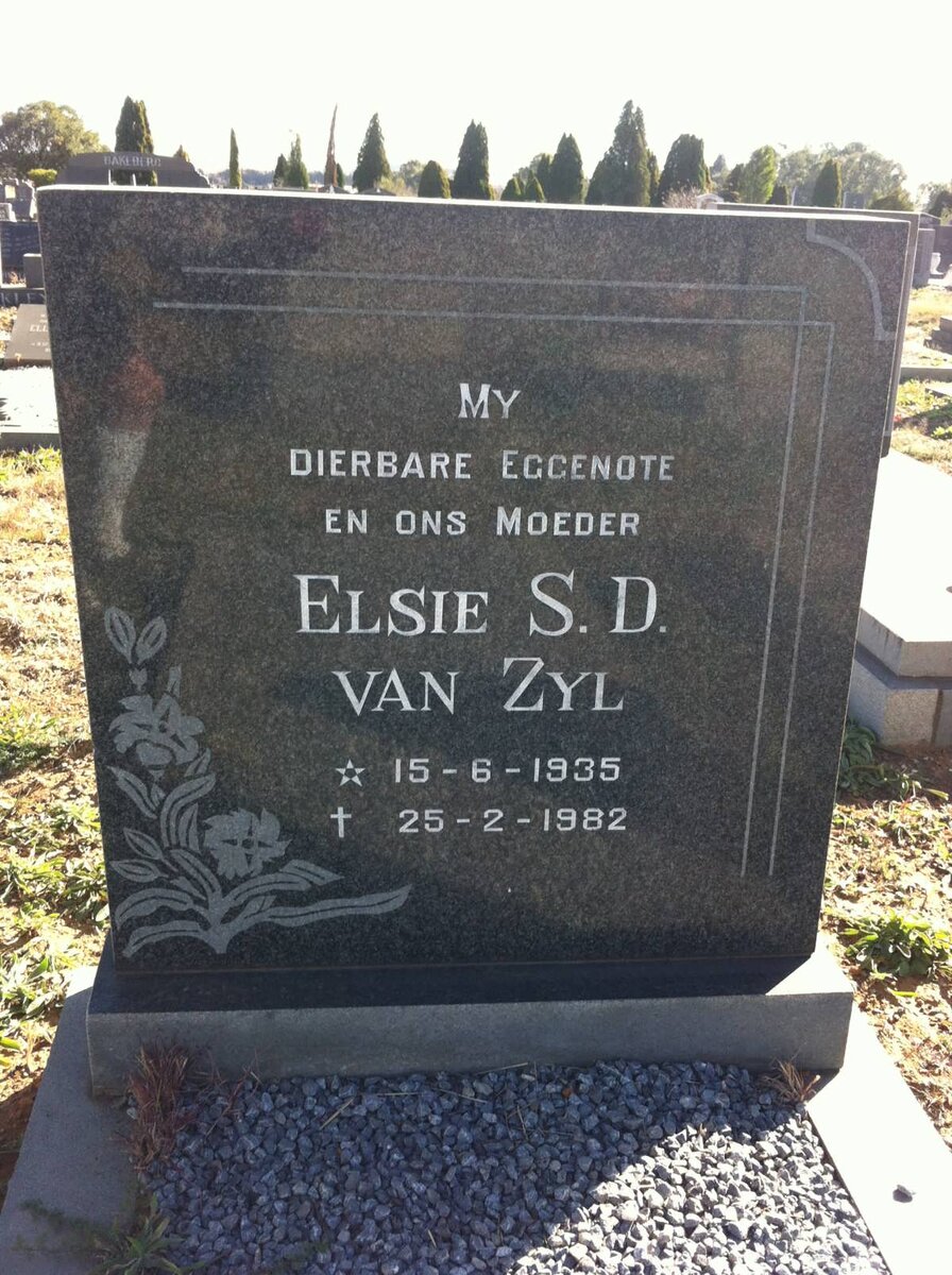 ZYL Elsie S.D., van 1935-1982