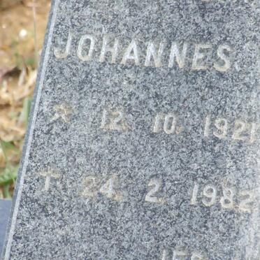 ZYL Johannes, van 1921-1982 