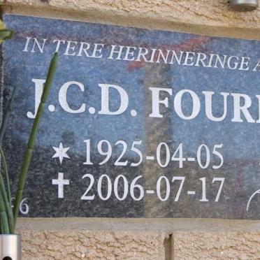 FOURIE J.C.D. 1925-2006