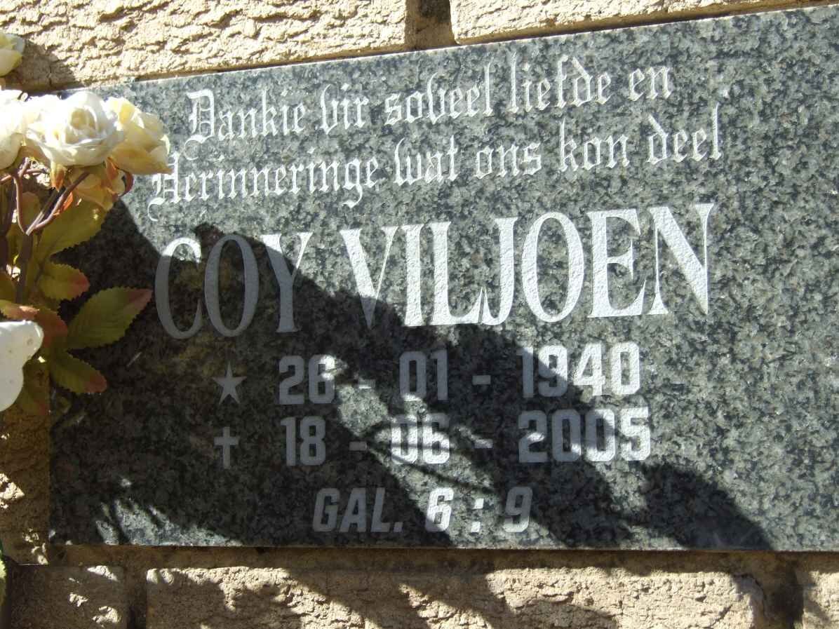 VILJOEN Coy 1940-2005