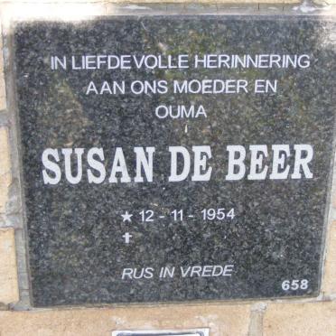 BEER Susan, de -1954