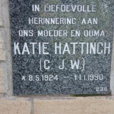 HATTINGH C.J.W. 1924-1990