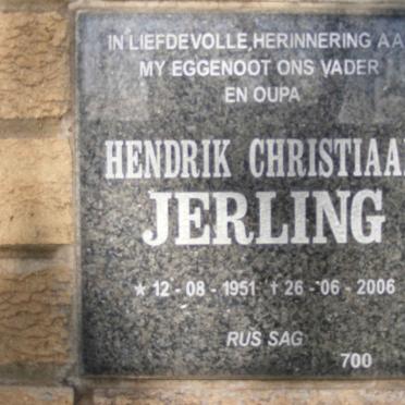 JERLING Hendrik Christiaan 1951-2006